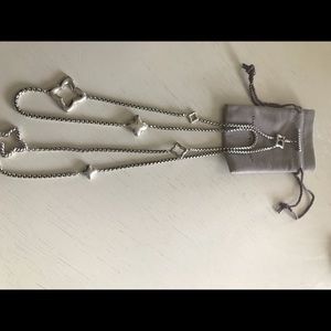 David Yurman Quatrefoil necklace